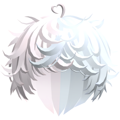 Pink&Blue Cute Swirly Curly Kawaii Messy Hair Roblox item