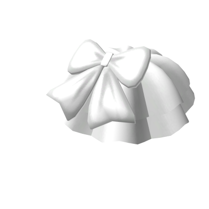 White bow tutu skirt roblox top