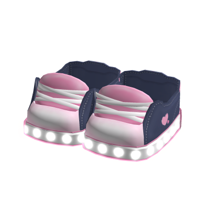 ꒰emissive꒱ tween denim mezzo light up shoes