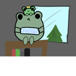 <Frogs FlowerGarden>