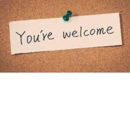 your welcome:) icon
