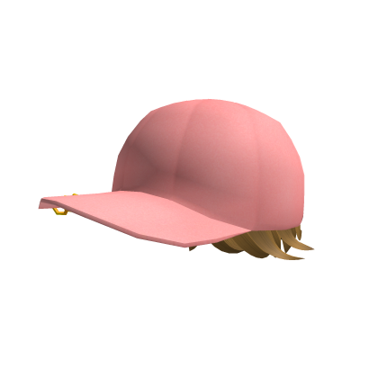 Men Golden Hair with Pink Cap thumbnail