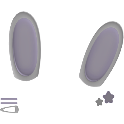 Pastel Purple Kawaii Bunny Ears