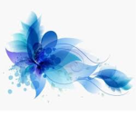 blue aesthetic unicorn