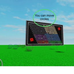 You can move circles