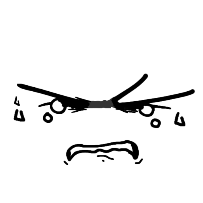 TheAnimator Forsaken Face (OFFICIAL!) V2/Damaged Roblox decal