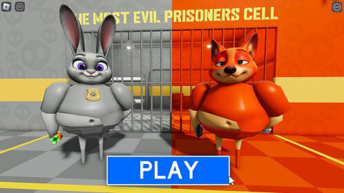 🥕JUDY'S & NICK'S PRISON RUN! (Obby)