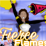 Fierce flames