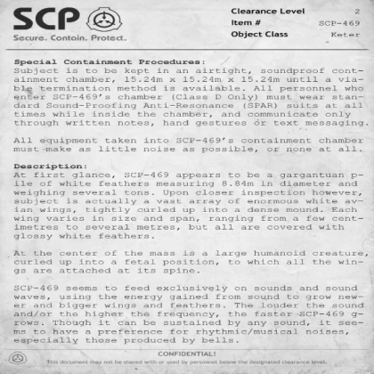 SCP-469 Document