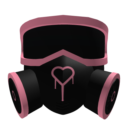 Tactical Gas Mask Pink Heart