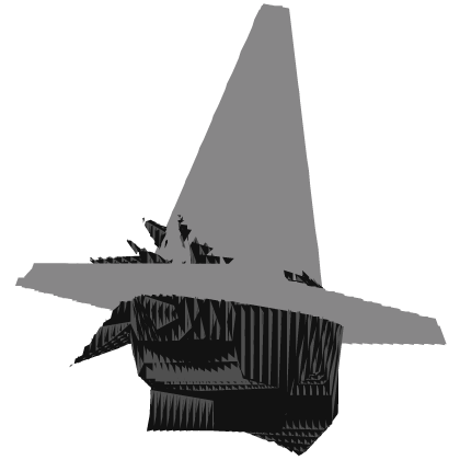 (⌛Animated) Black Cone Spiky Hair Roblox item