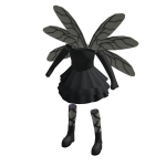 Goth Winged Outfit