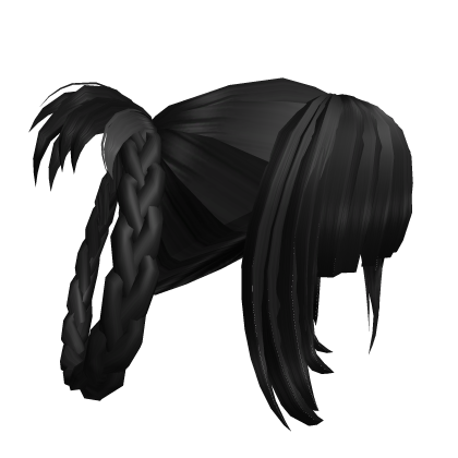 Nazun Hair Black Braids 1.0 Roblox item