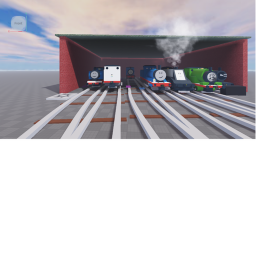 my old blue train  railway [BROKEN]
