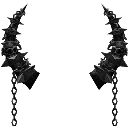 Gothic Chained Spiked Horns Roblox item