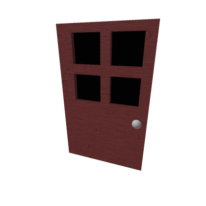 door with glass windows