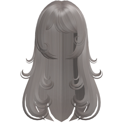 Adorable Ash Brown Swirly Long Messy Hair Roblox item
