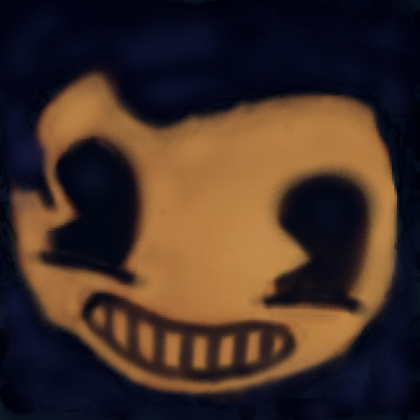 BATDR Cartoon Bendy face Remastered Roblox decal
