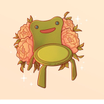 Animal Crossing and Froggy Chair