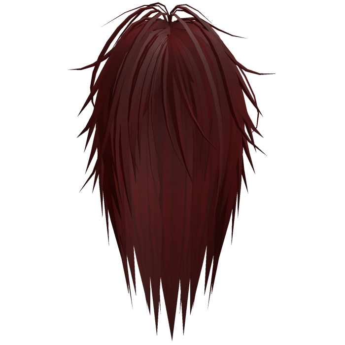 Long Vkei Moe Messy Hair (Red)