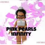 Pink Pearls Infinity