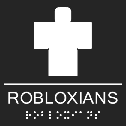 Bathroom Sign Roblox decal