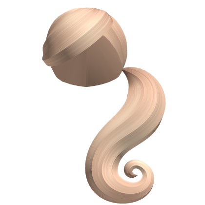 Swirly Iconic Bubblegum Ponytail in Blonde Roblox item