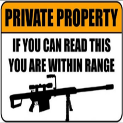 Funny Warning Roblox decal