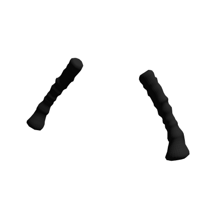 oversized arm warmers black thumbnail