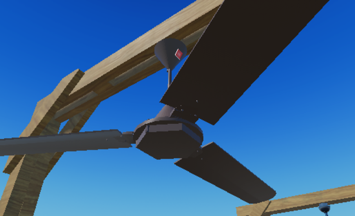 Wobbly Ceiling fan land UPDATE! MORE FANS screenshot 1
