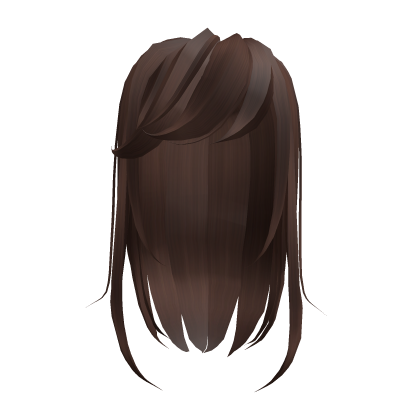 Spikey Emo Hair Brown Roblox item