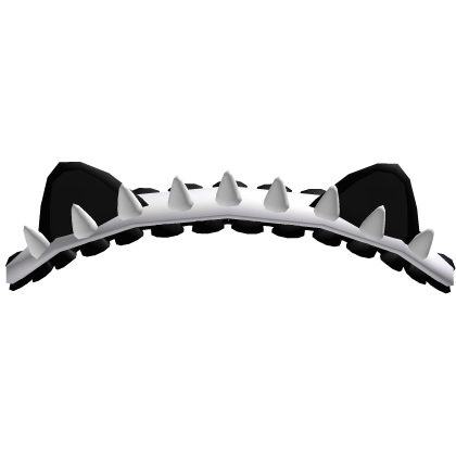 Cute Spike Cat Black White Headband