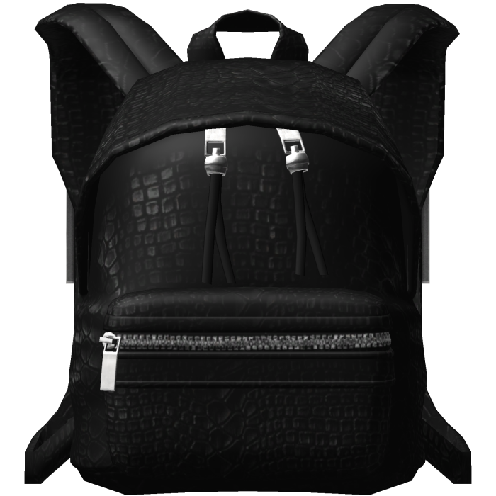  Embossed Leather City Backpack 3.0