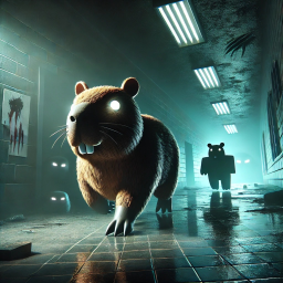 Escape from Capybaras 😱 [Horror] (FREE HEADLESS)