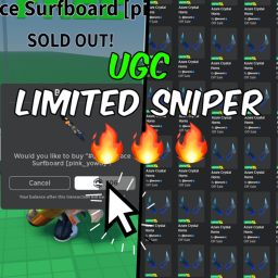 [🔥BEST] UGC LIMITED SNIPER!!!