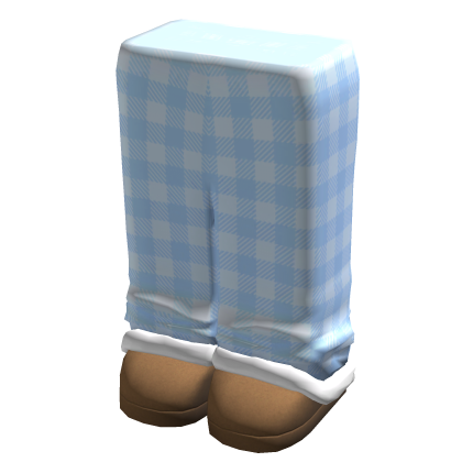 Pajamas and Slippers Pastel Blue