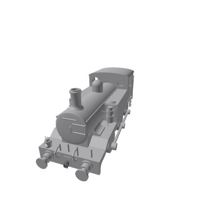 Uncoloured E2 Tank Engine