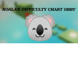 Koalas Difficulty chart obby BETA