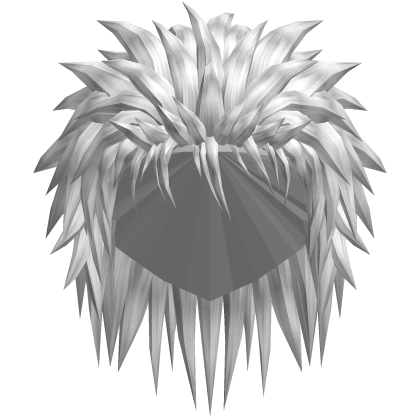 silver punk hair