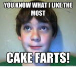JustSlimy eats fart cakes