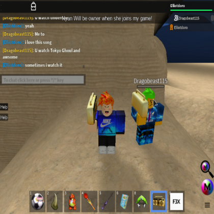 Elliot And Drago Hearing Music Roblox decal