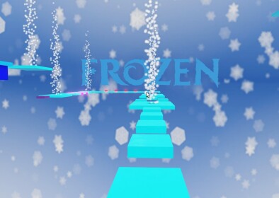 Frozen - Help Anna and Elsa Get Home Obby 