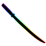 Massive Expensive Rainbow Katana