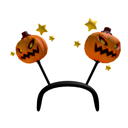 Diwali Sparkler Headband Addon Halloween Pumpkin