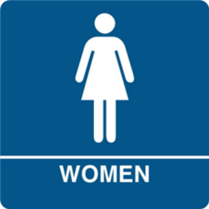 Women Bathroom-Sign Roblox decal
