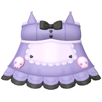 ! Cutecore Devil Maid Dress Halloween Purple Roblox item