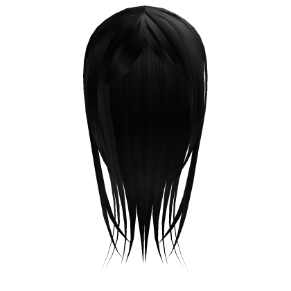 ୨ৎ black emo straight hair Roblox item