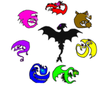 Cat or dog / dragon hybrids United!