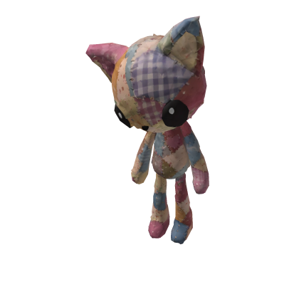 (Yippie) Cute Patchwork Cat Plushie Backpack