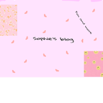 Sophie’s blog!